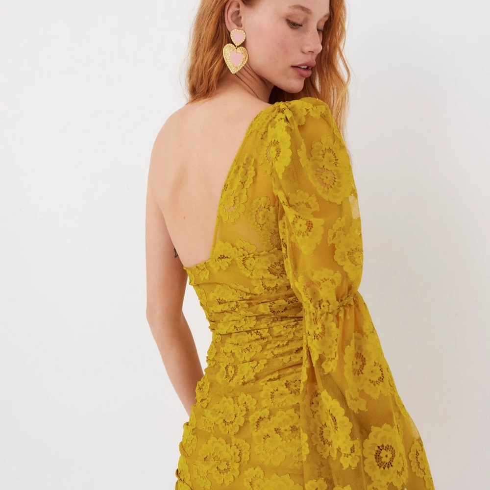 For Love And Lemons - NWT Tiana Mini Dress - Size XS MSRP $209 - Picture 3 of 7